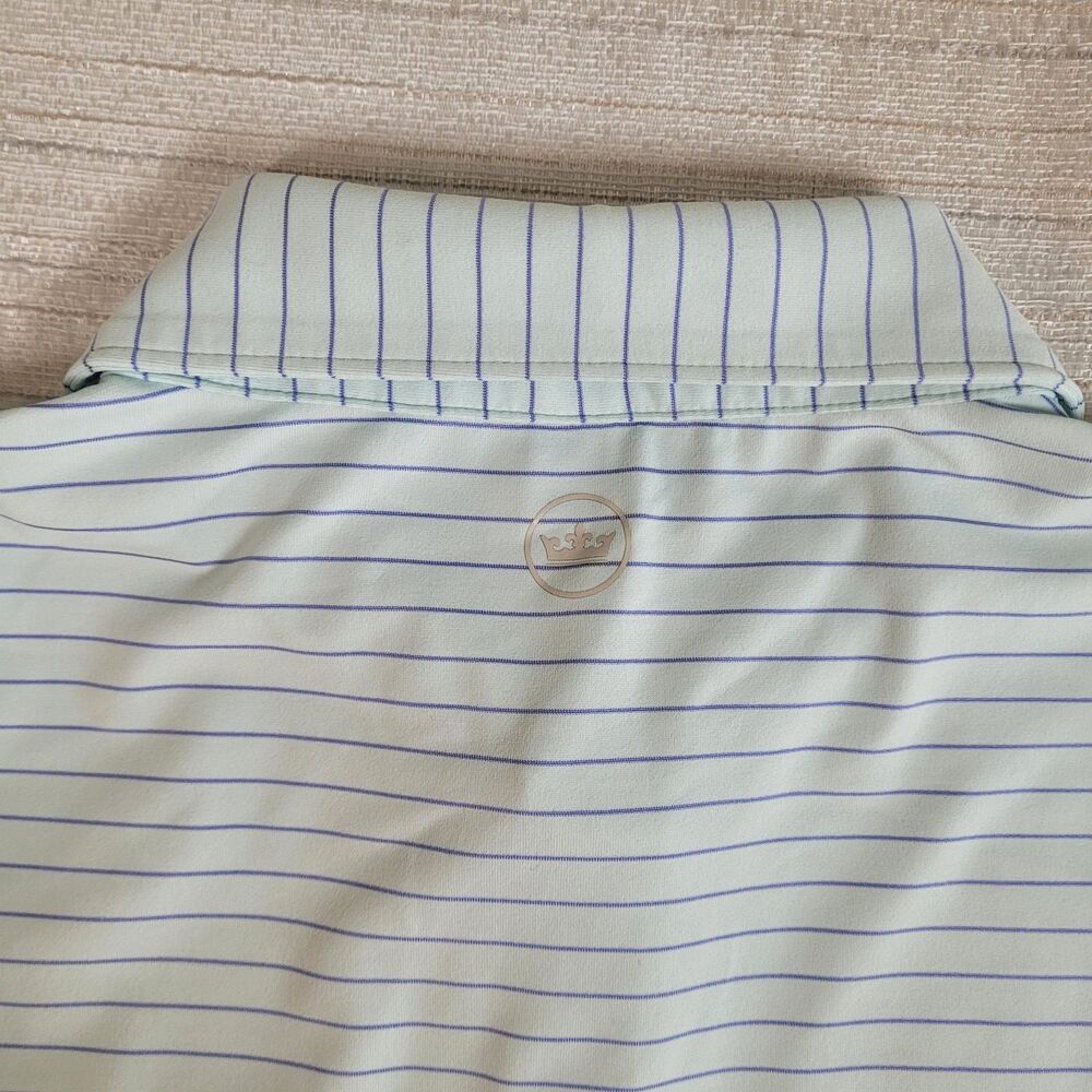Peter Millar Crown Crafted Pine Tree Golf Country Club FL Stripe Polos Med (2) - Picture 9 of 16